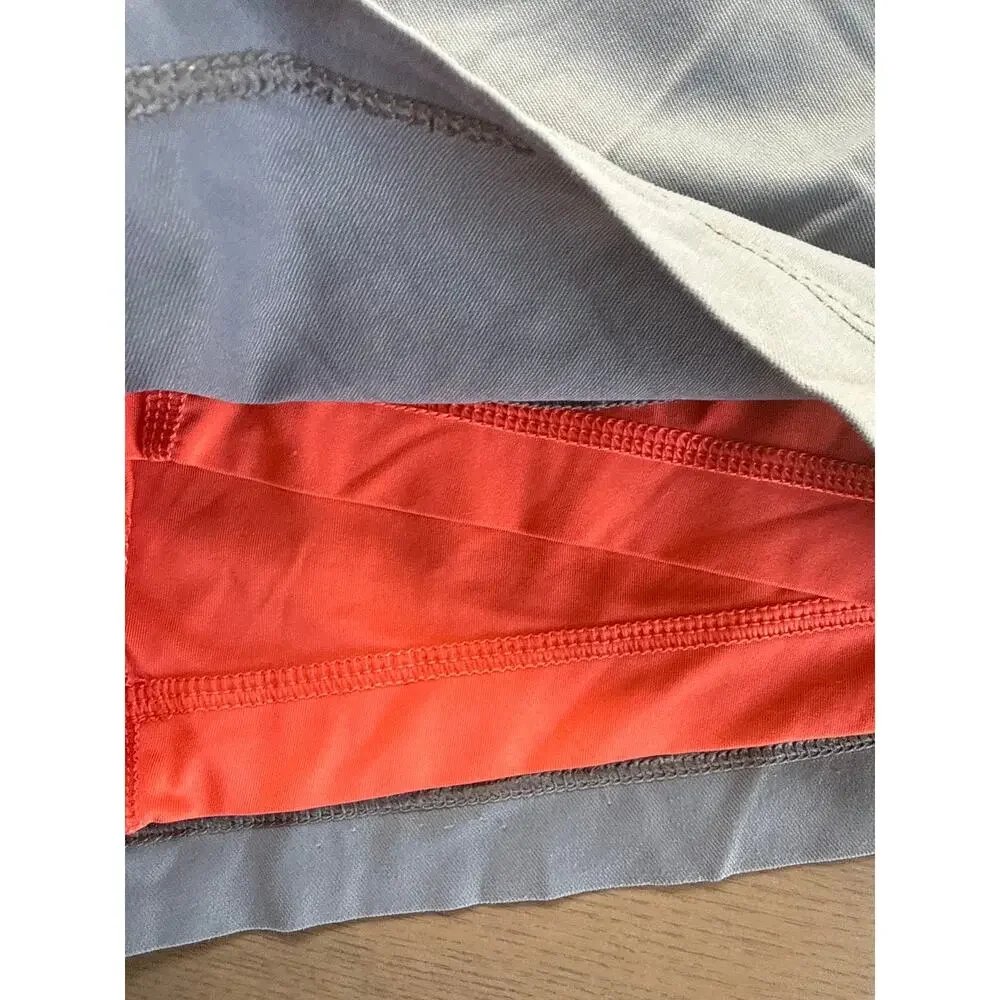 Birddogs Gray & Orange Shorts Size Large